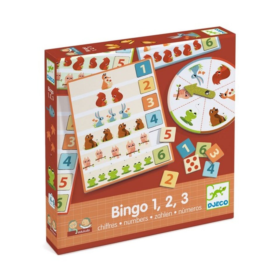 Djeco Bingo 1,2,3