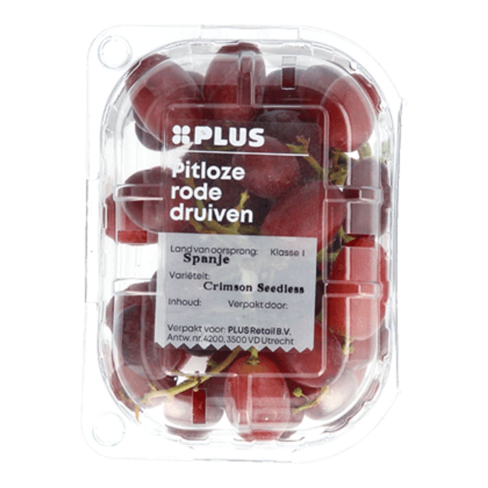 PLUS Druiven Rood Pitloos
