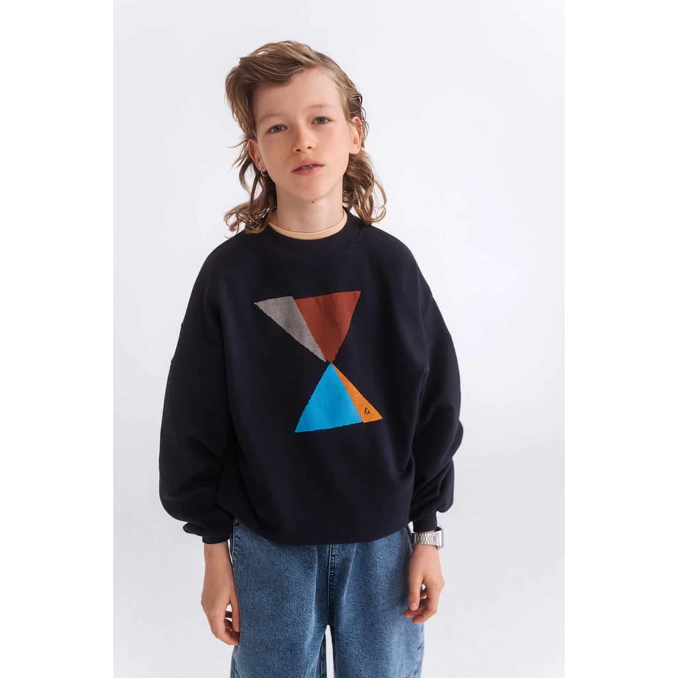 Repose Ams Crewneck Sweater Deep Dark Blue