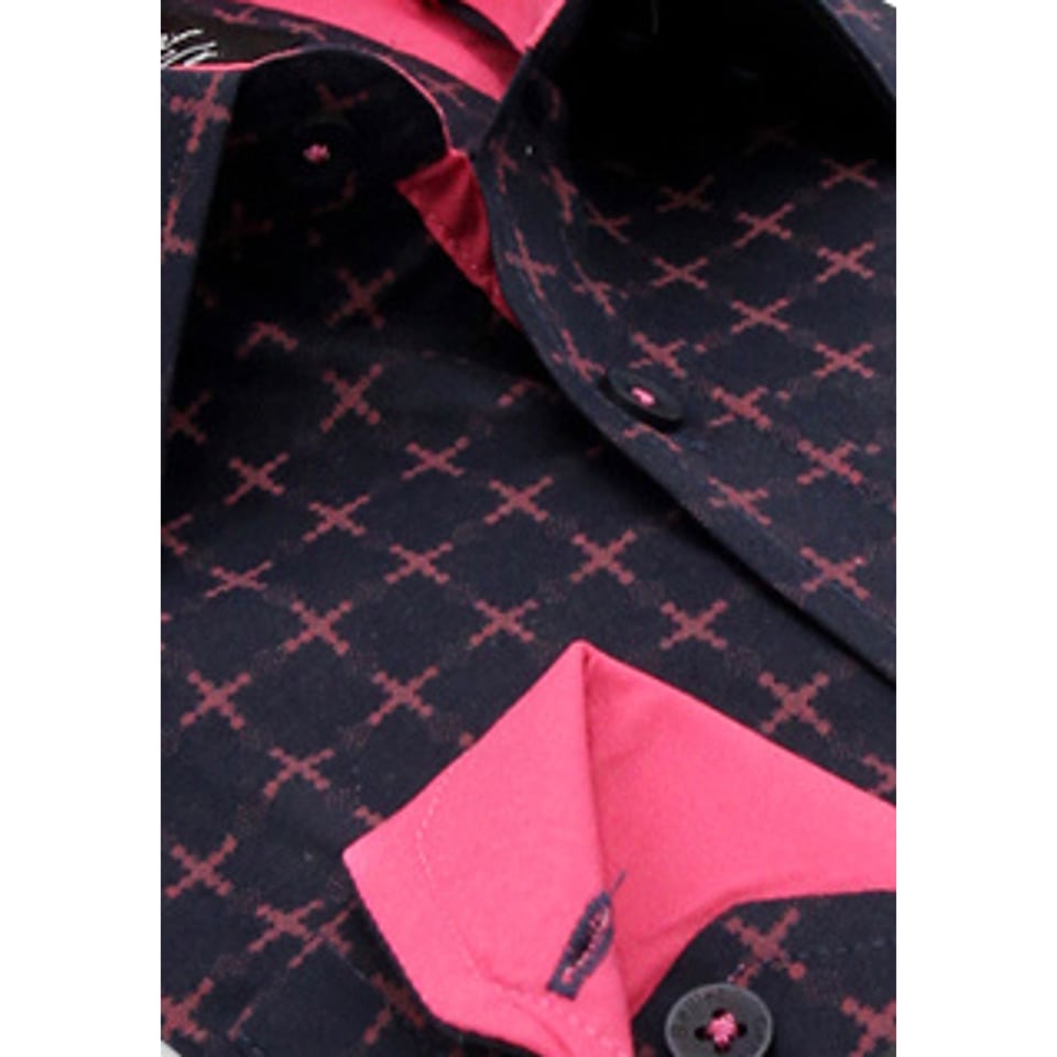 Business Overhemden Heren - Slim Fit - 3098 - Navy