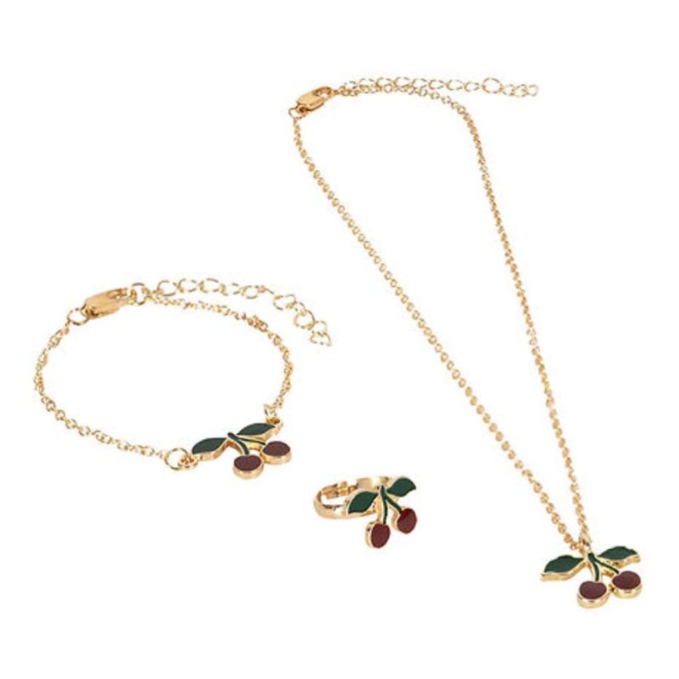 Konges Slojd Cherries Jewellery Set