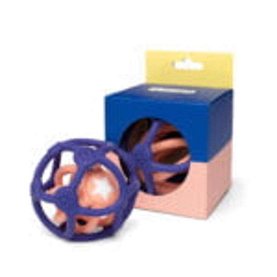 Little L Soft Toys Teether Roze Blauw