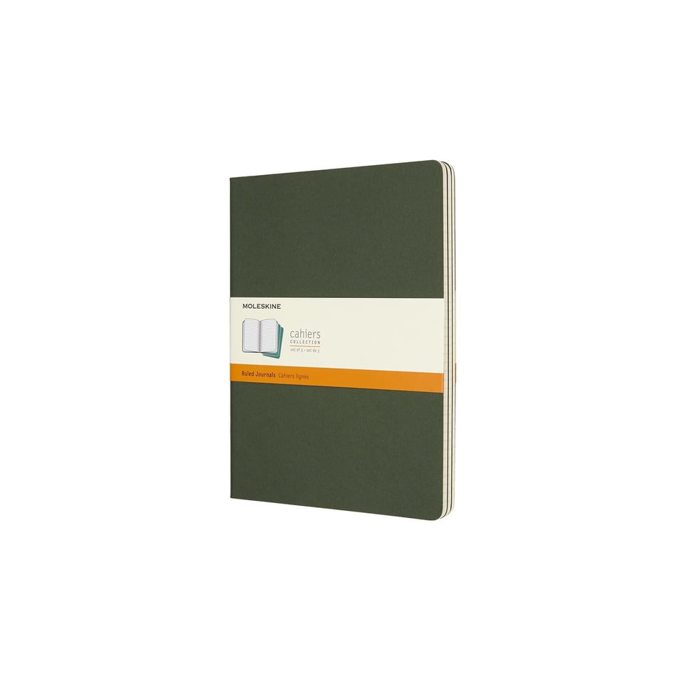 Moleskine notebook cahier x-large lined