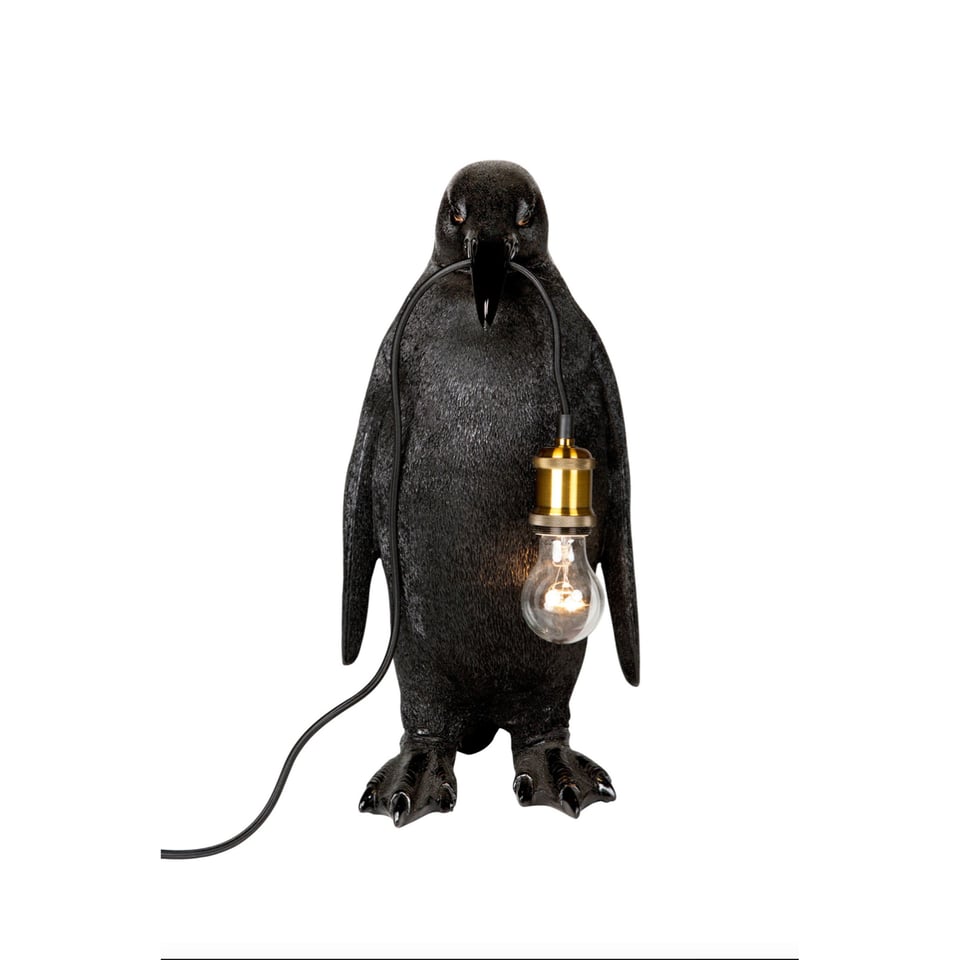 Kitchen Trend Pinguïn Lamp Zwart Sale Van 130,- Naar 45,-