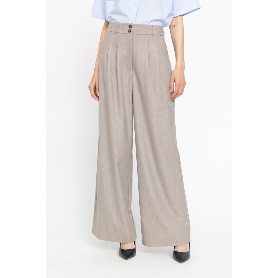 Five Units Karen 018 Trouser - Sand Brown Mix
