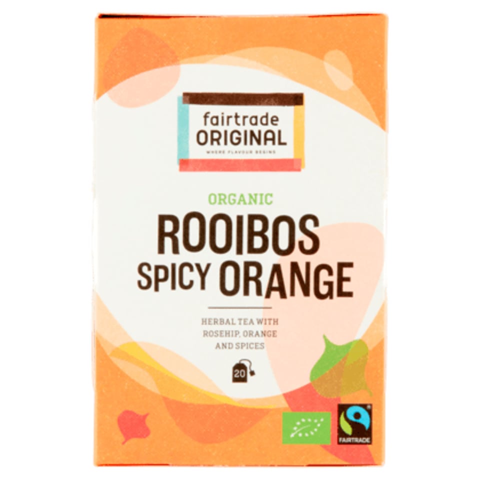 Fairtrade Original Rooibos Sinaasappel Bio Fairtrade