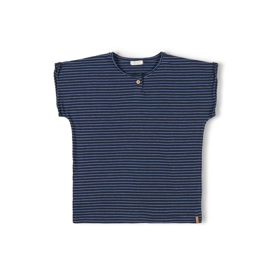 Nixnut Be T-Shirt Sky Stripe