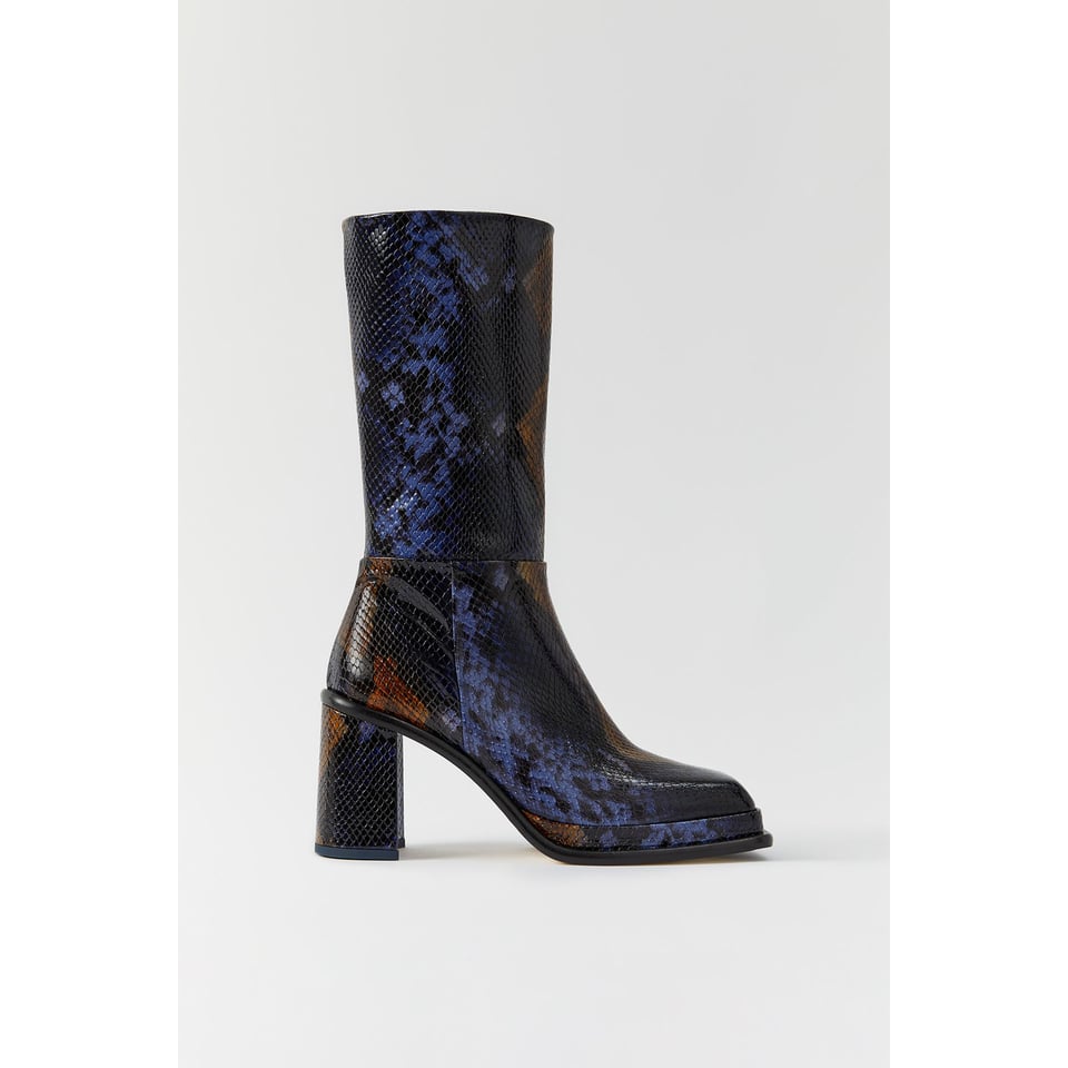 Miista Laars Abril Blue Boot