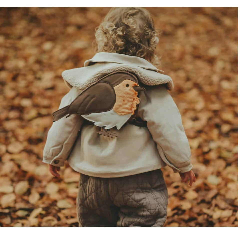 DONSJE AMSTERDAM Woodsy Backpack Bird  