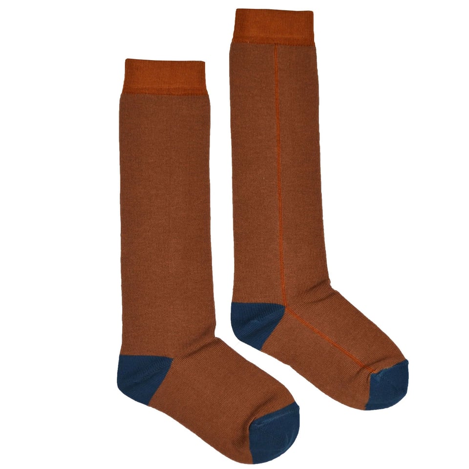 Kneesocks Brown Sugar Stripe