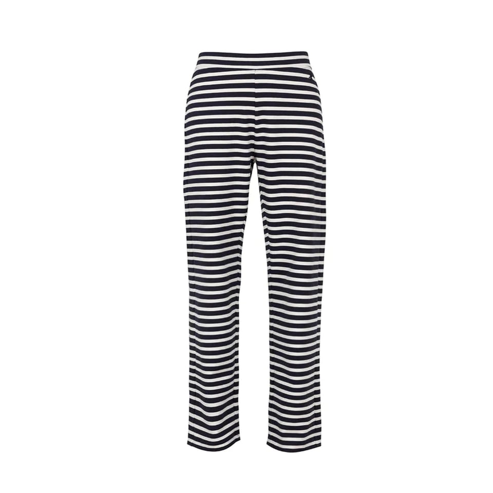 Blue HARPER STRIPED PANTS NAVY