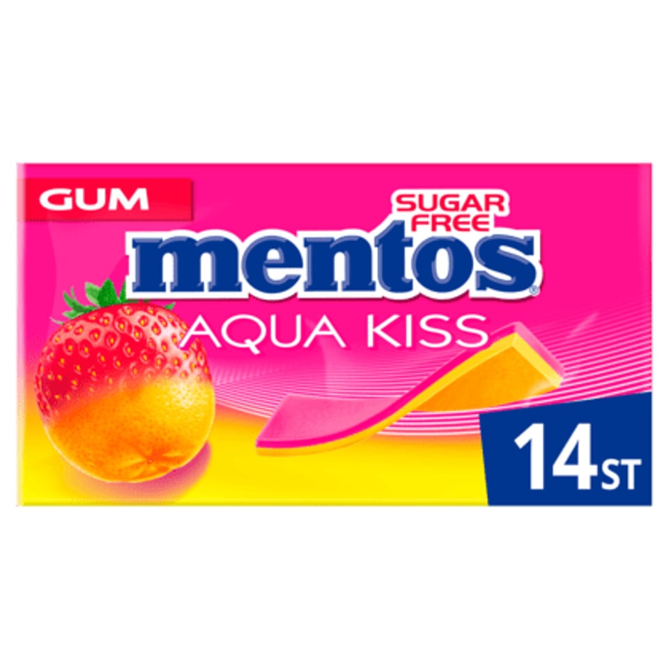 Mentos Gum Strawberry Manadarin