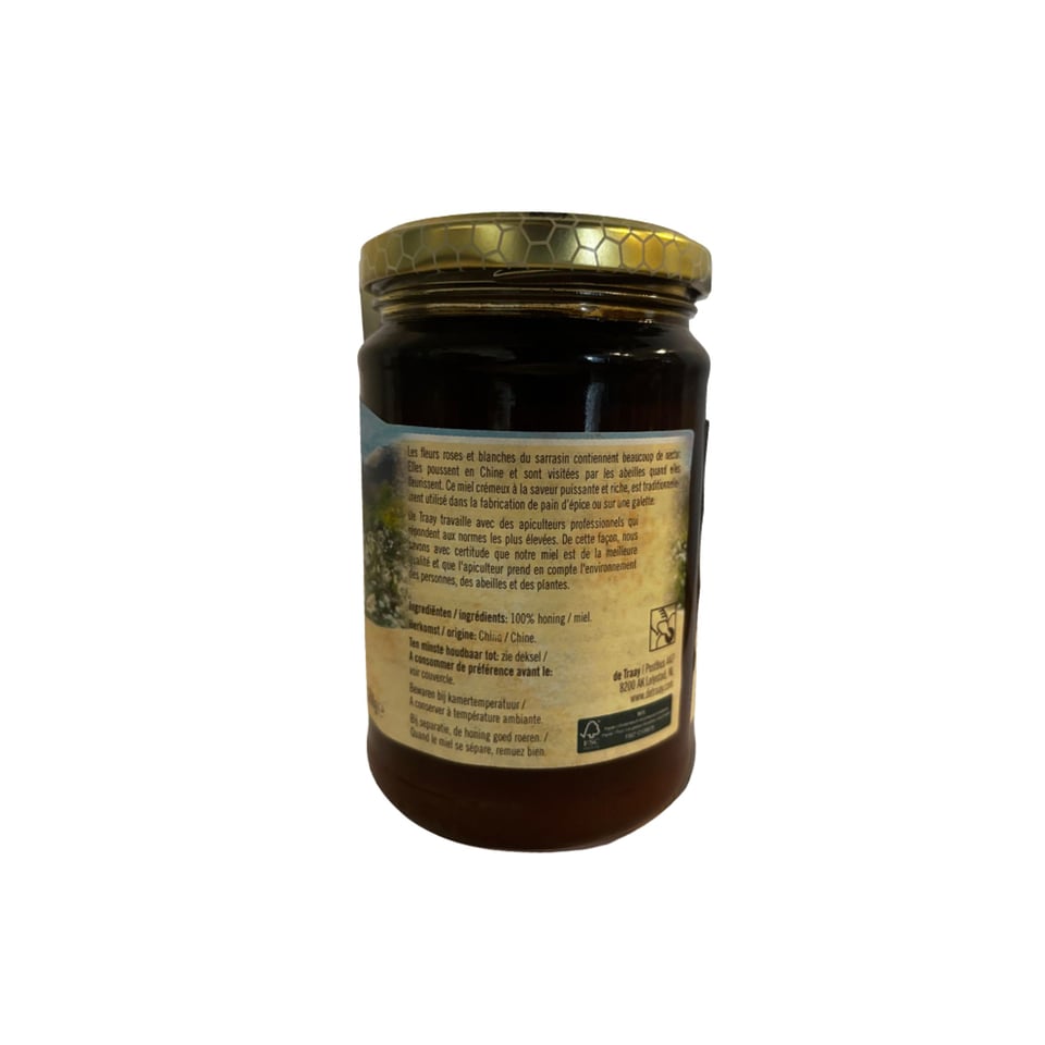 Boekweithoning 350g de Traay (vloeibaar)
