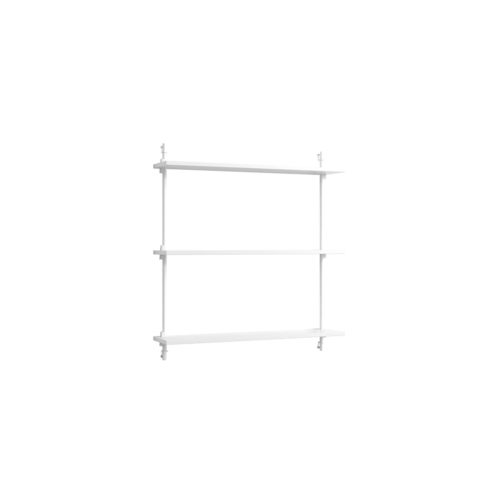 Wandrek Wall Shelving WS.85.1 - Color : Oak / White