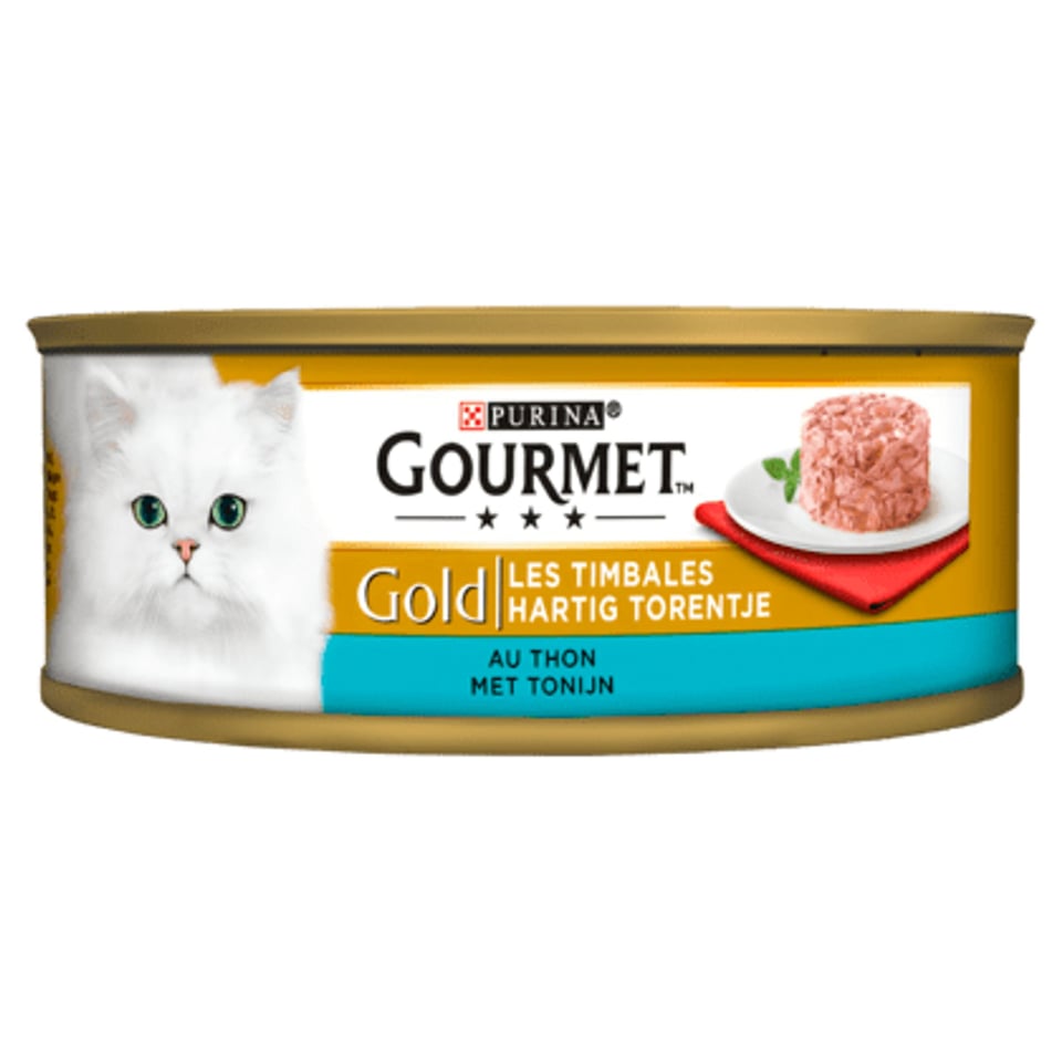 Gourmet Gold Hartig Torentje Kattenvoer Tonijn