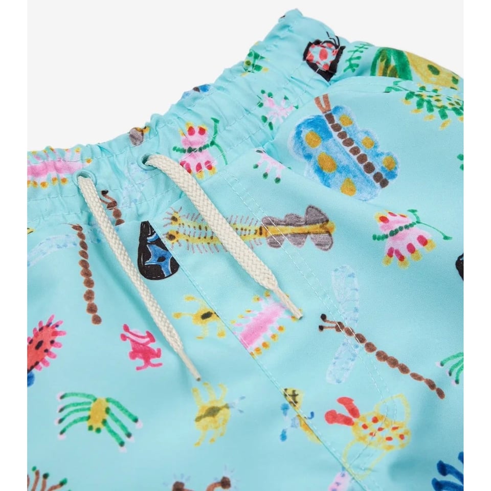 Bobo Choses Funny Insects All Over Swim Bermuda Shorts