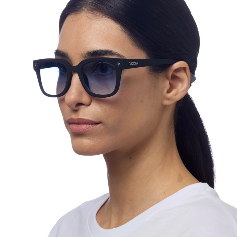 Zonnebril GIOVANNI Black-Blue OK012BK-BL