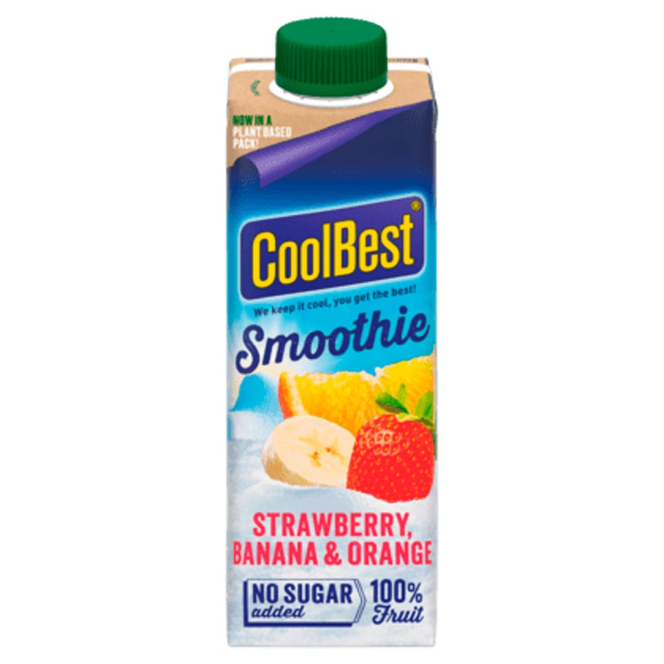 Coolbest Smoothie Aardbei Sinaasappel Banaan