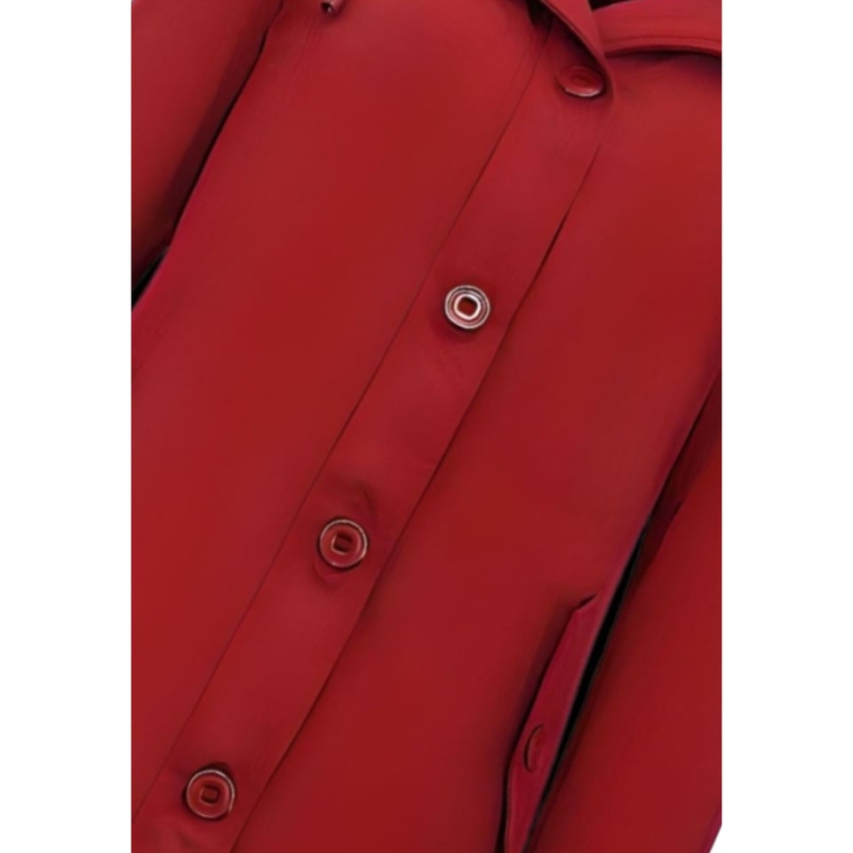 Winddichte Winterjas Dames Parka - 505 - Rood