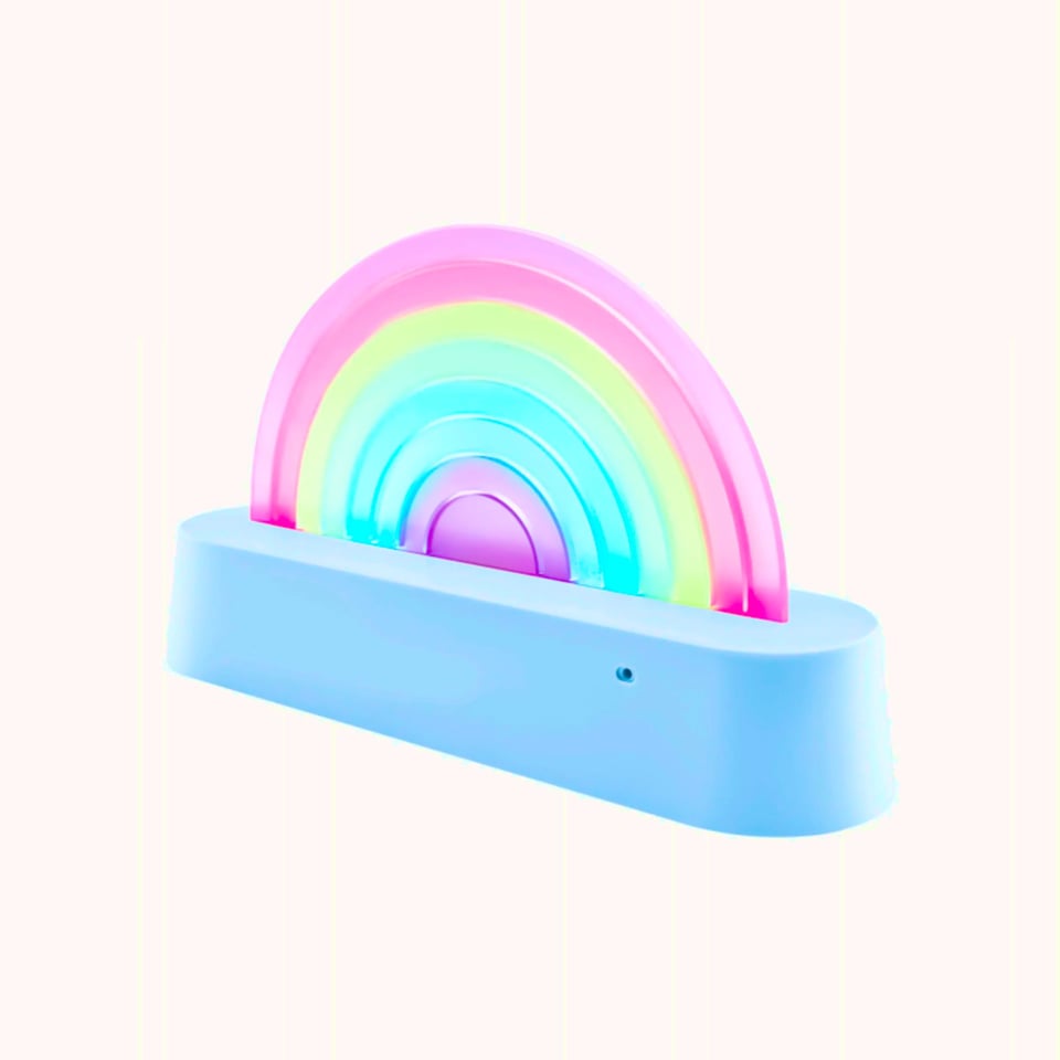 Regenbooglamp Blauw