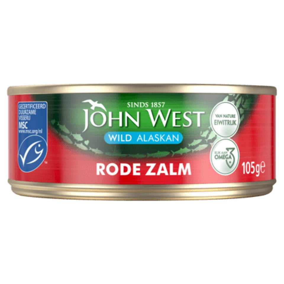 John West Rode Zalm MSC