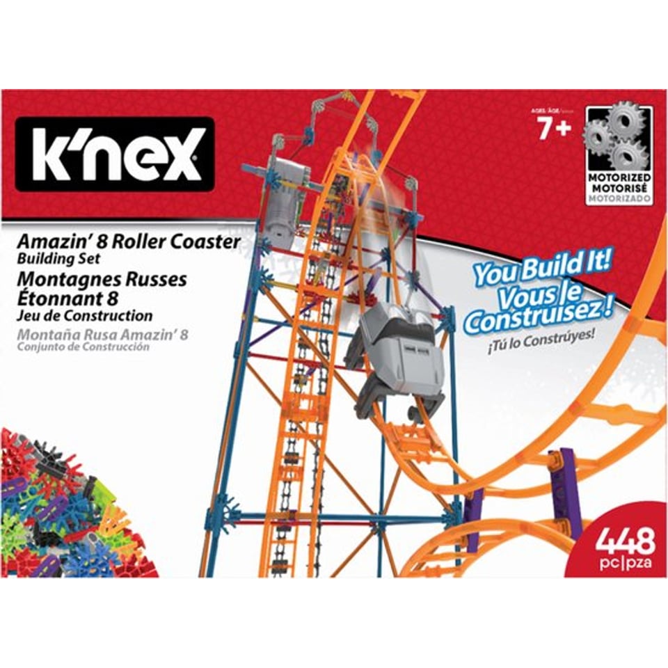 K'nex Thrill Rides Space Amazin 8 Roller Coaster