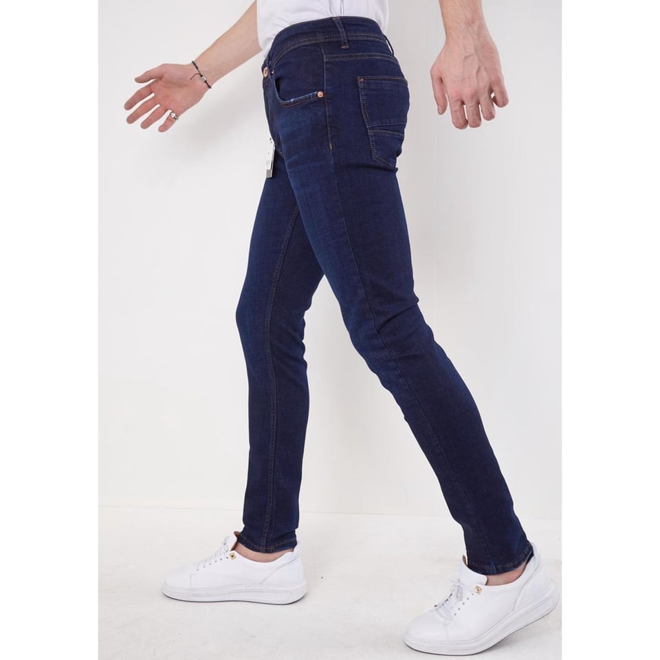 Heren Jeans Slim Fit Navy - 5306 - Donker Blauw