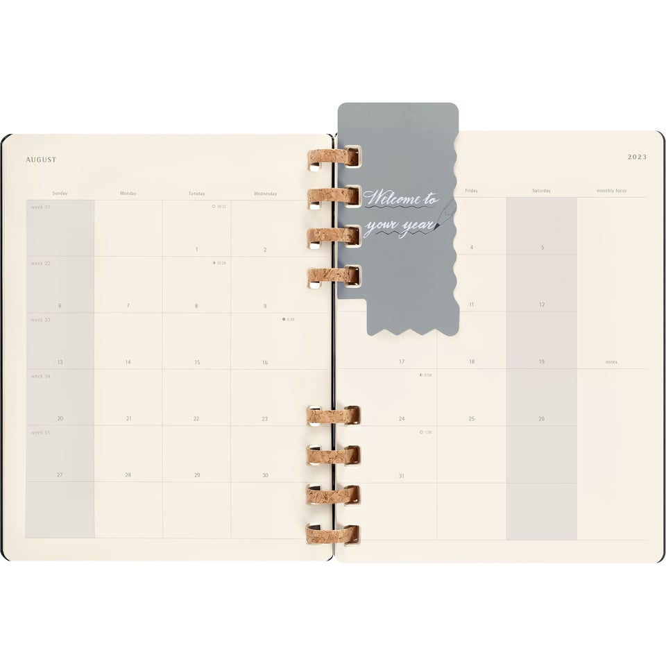 Moleskine 12M Academic Spiral Planner x-large 2023-2024