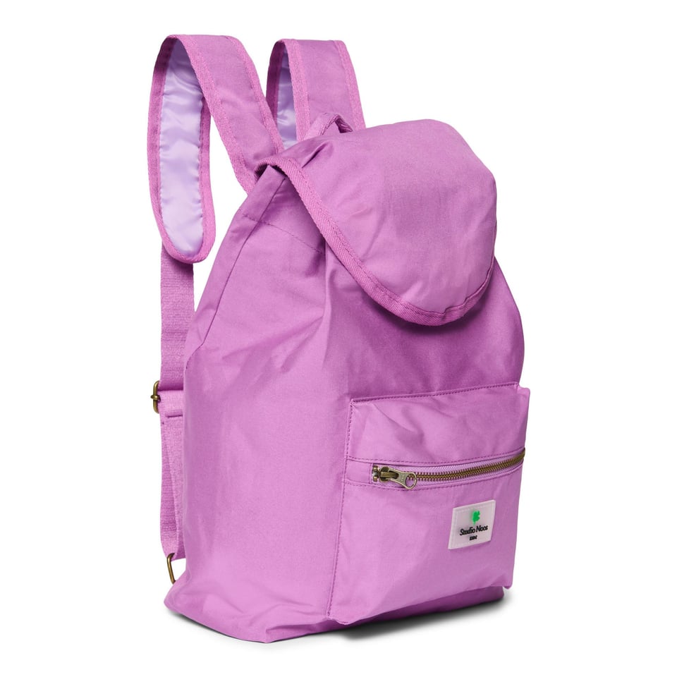 Cotton Midi Backpack  Lilac - Lilac / OS