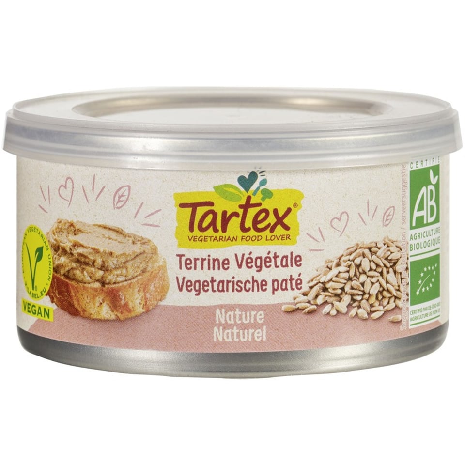 Tartex Vega Paté Naturel 125g