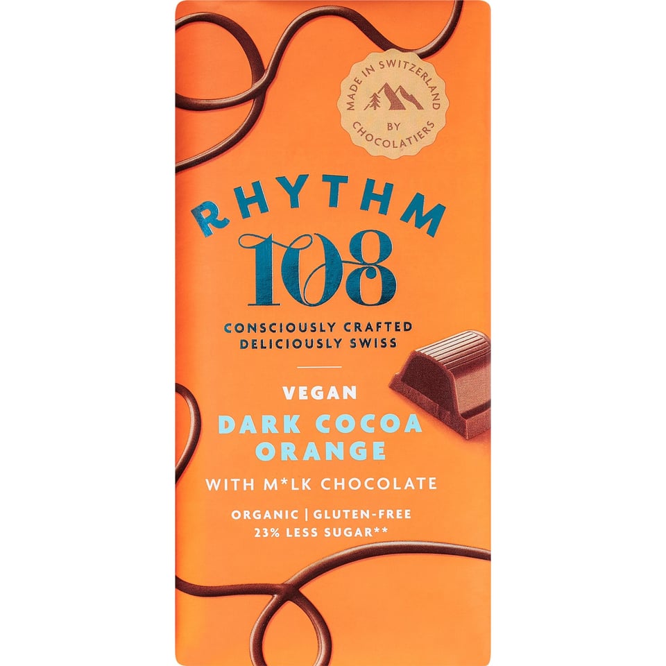 Vegan Chocolade Dark Cocoa Orange