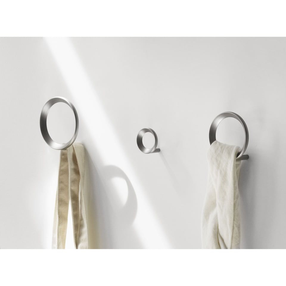 Normann COPENHAGEN Loop Wandhaak M Geborsteld Zink