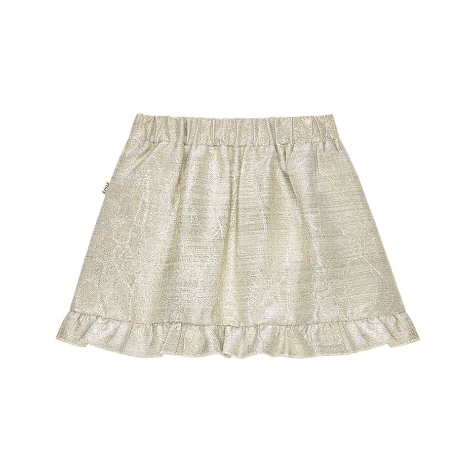 House of Jamie Wrap Skirt Shimmer Gold