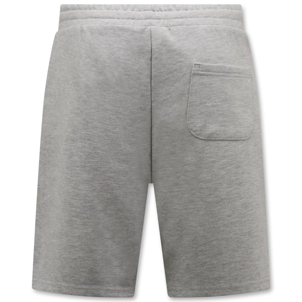 Korte Broeken Volwassenen - Shorts Heren Jogging - Grijs