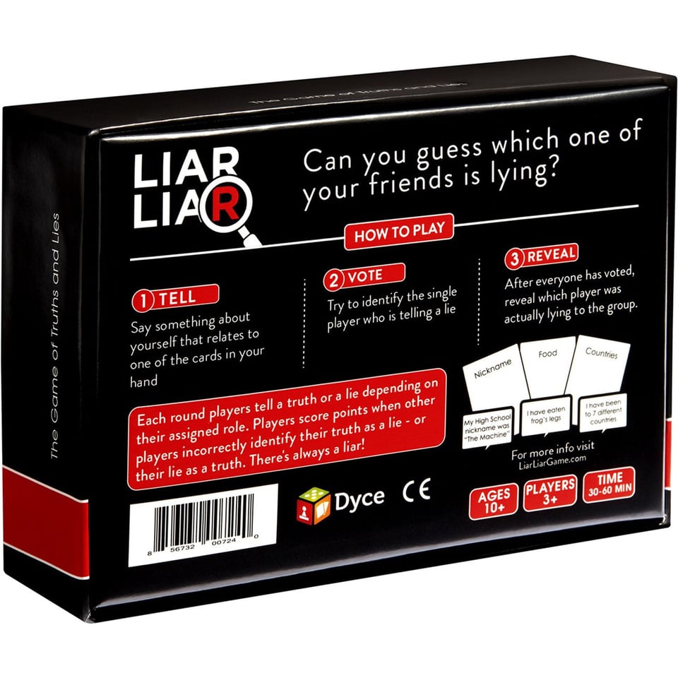 Liar Liar Game (English)