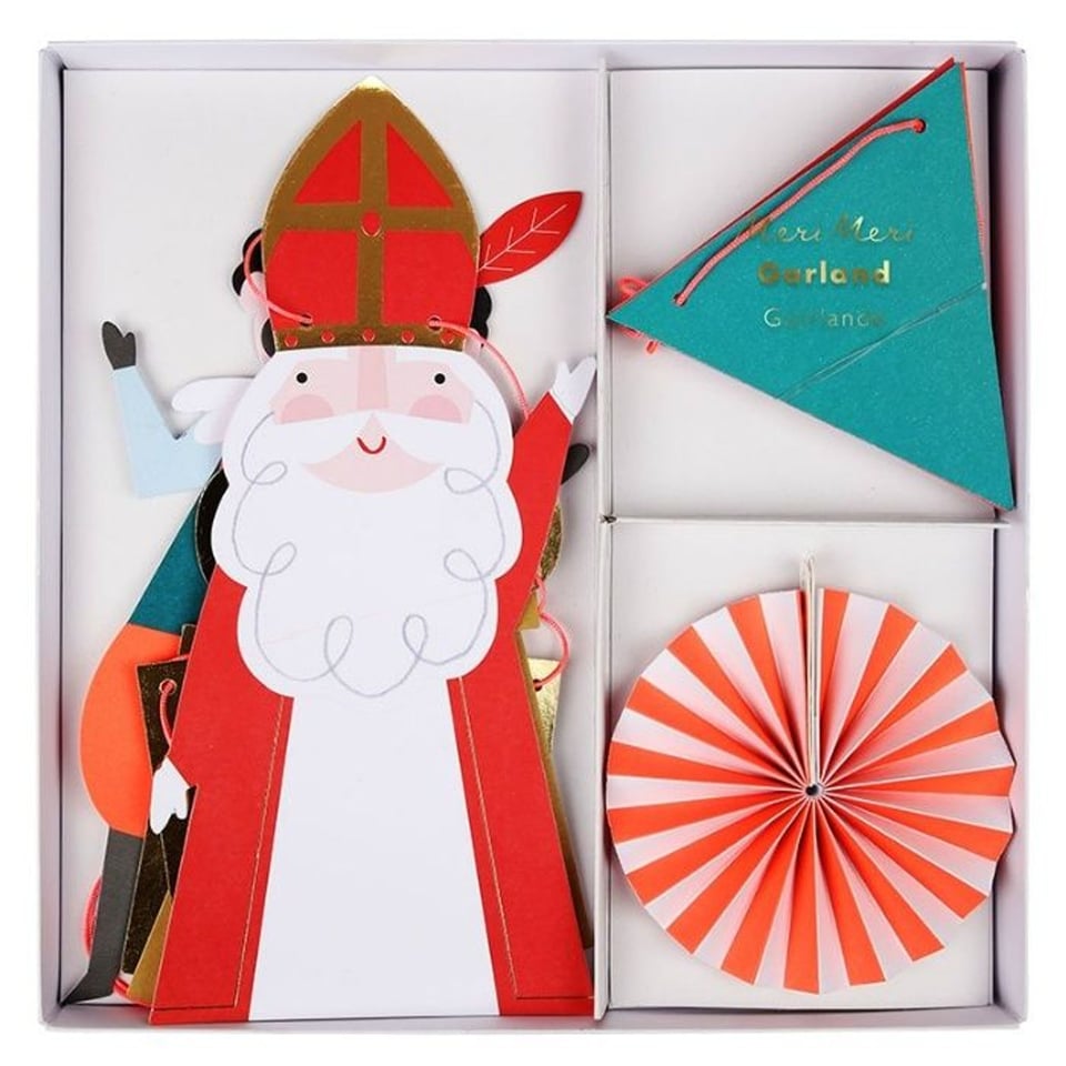 Meri Meri Colorful Sinterklaas Garland Kit