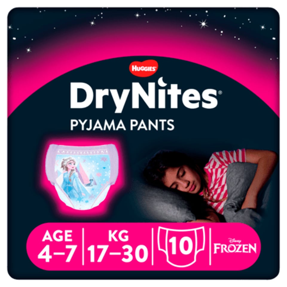 Huggies Drynites Girl 4 - 7 Jaar