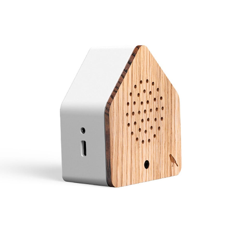 Vogelhuisje Satellite Nachtegaal Hout