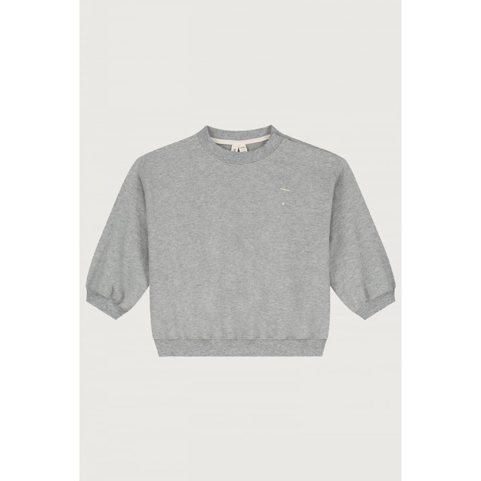 Gray Label Baby Dropped Shoulder Sweater Grey Melange