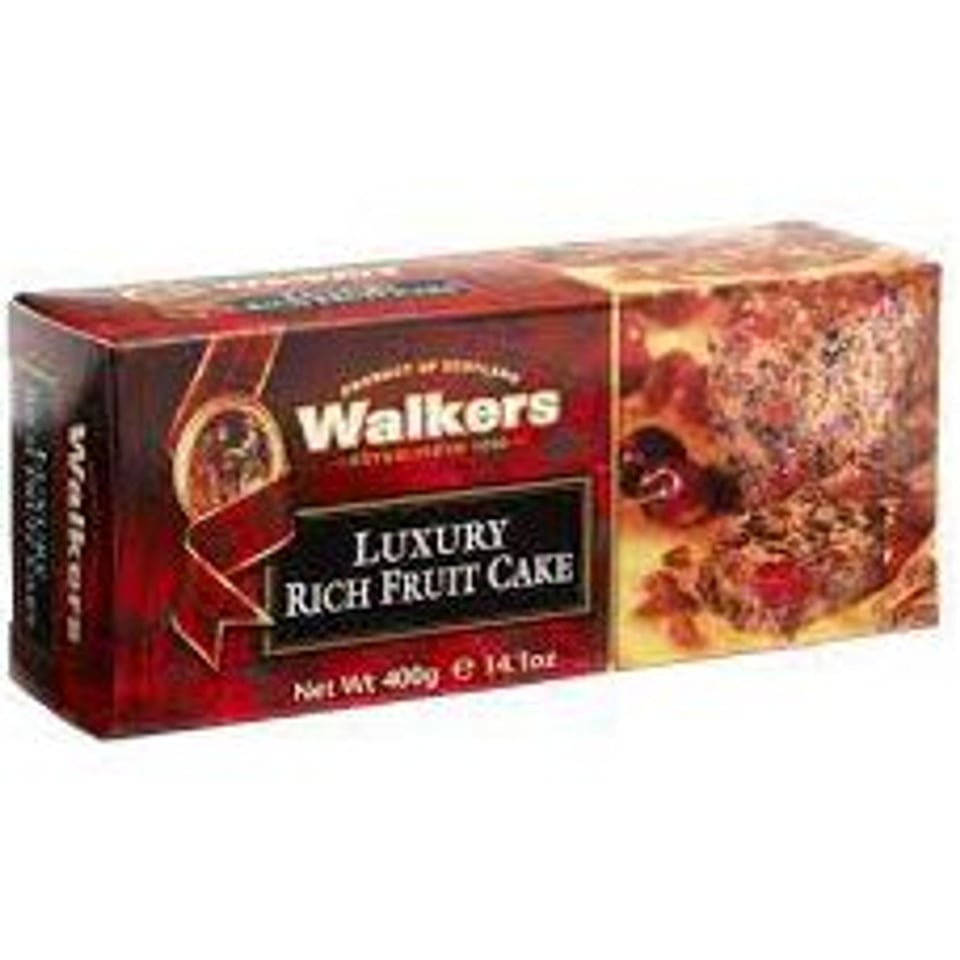 Walkers Luxury Rich Fruit Cake 400g