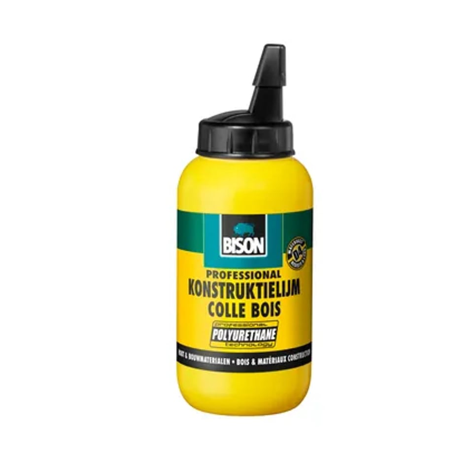 Bison Professional Houtconstructielijm Transparant 250g