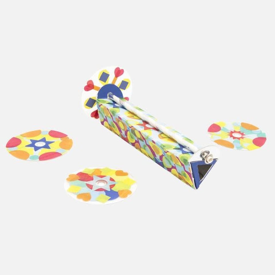 Tiger Tribe Kaleidoscope Kit Easy Stick & Play 4+