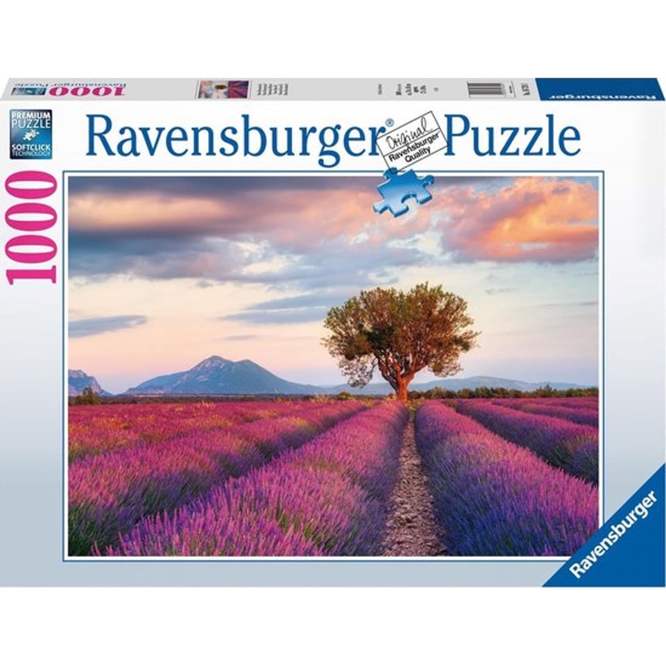 Ravensburger Puzzel Lavendelvelden 1000 Stukjes