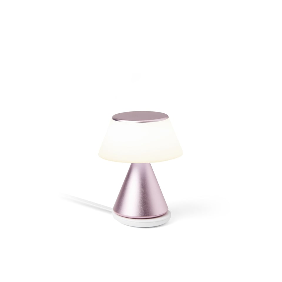 Lamp Luma M Licht Roze