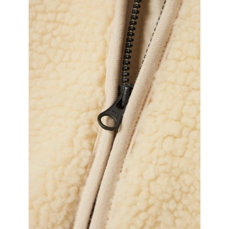 Lil Atelier Nalo Loose Sherpa Jacket Sandshell