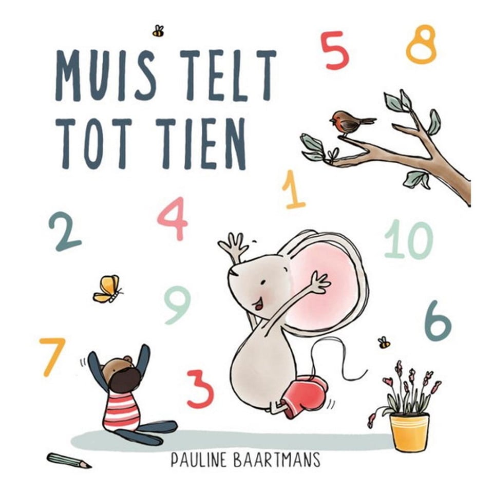 Kartonboek: Muis Telt Tot Tien