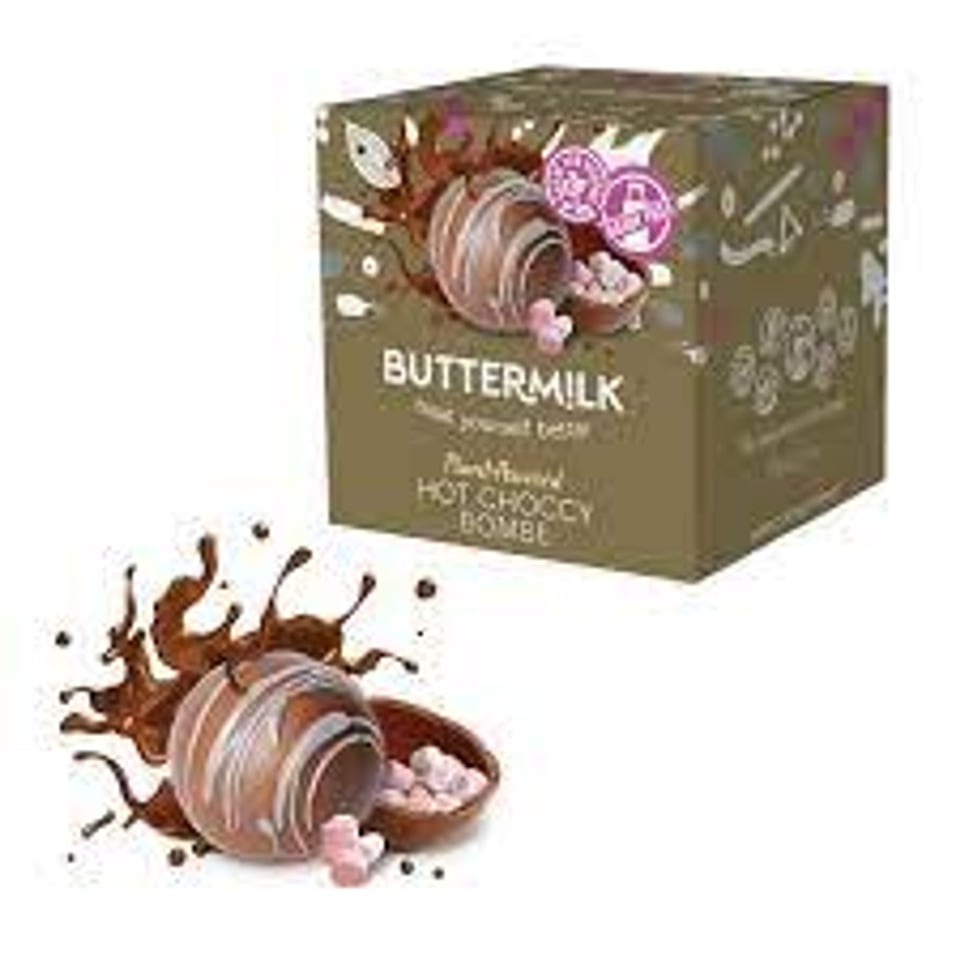 Buttermilk Hot Choccy Bombe 57g