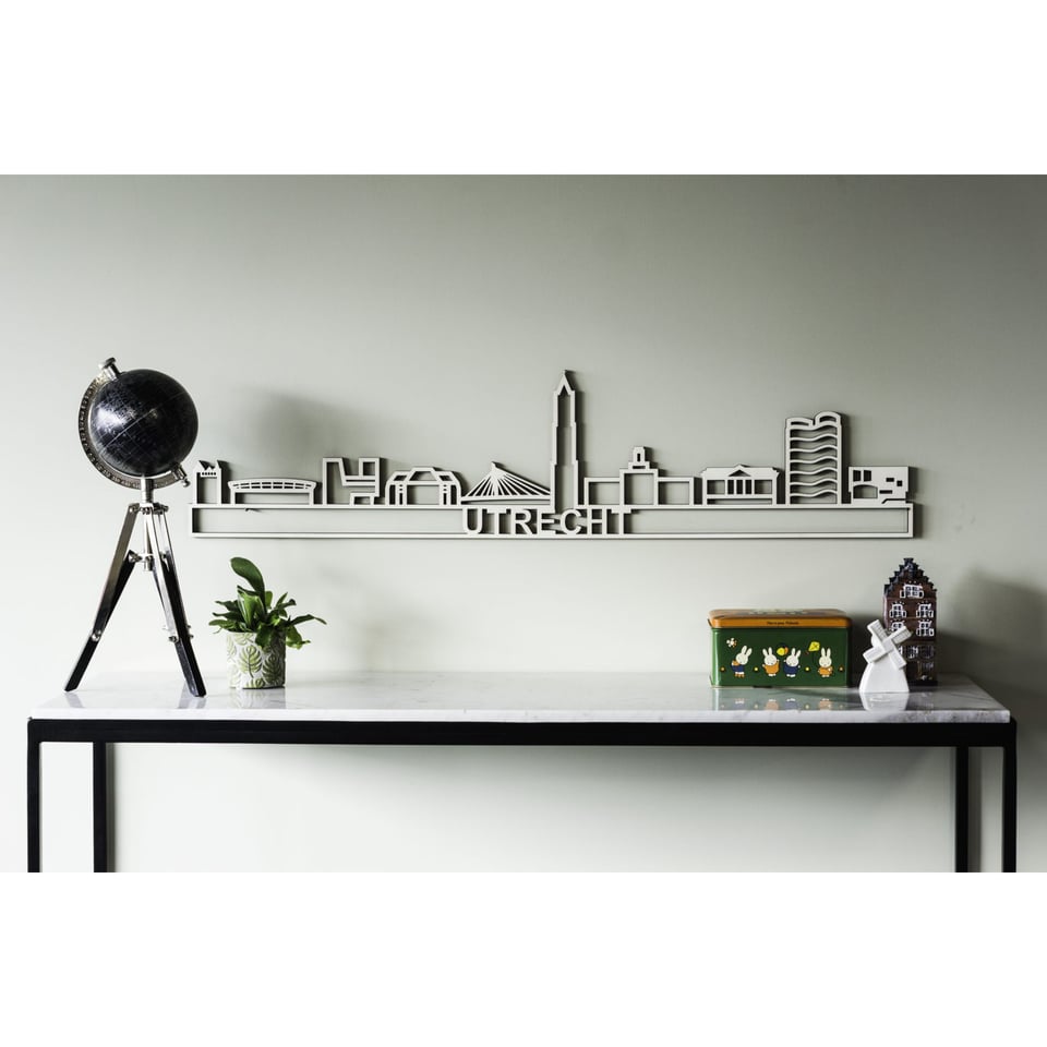 Cityshapes - Skyline Utrecht Hout 60cm