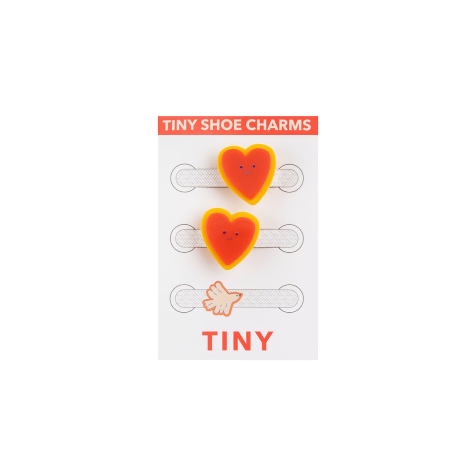 Tiny Cottons Heart Shoe Charm Summer Red