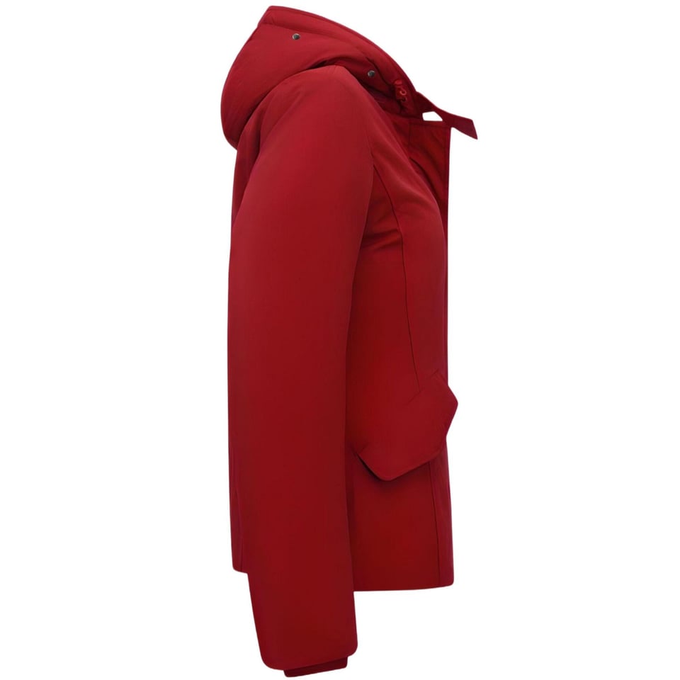 Dames Winterjassen Met Capuchon - 5897 - Rood